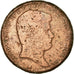Coin, ITALIAN STATES, NAPLES, Ferdinando II, 10 Tornesi, 1835, F(12-15), Copper