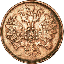 Moneta, Russia, Alexander II, 2 Kopeks, 1863, Saint-Petersburg, VF(30-35)