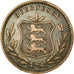 Coin, Guernsey, 8 Doubles, 1902, Heaton, Birmingham, EF(40-45), Bronze, KM:7