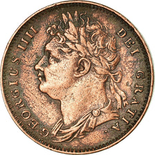 Coin, Great Britain, George IV, Farthing, 1822, EF(40-45), Copper, KM:677