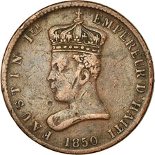 Coin, Haiti, 6-1/4 Centimes, 1850, VF(30-35), Copper, KM:38