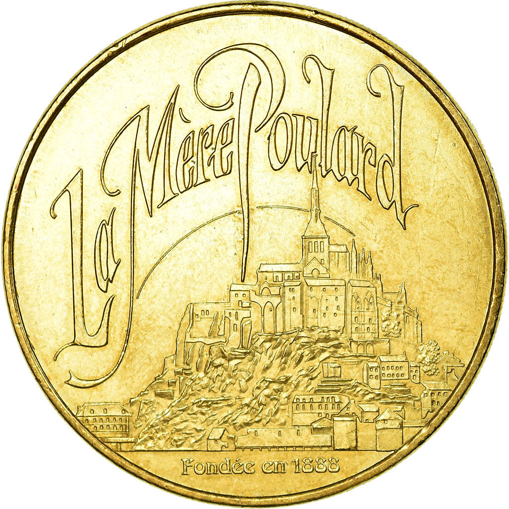France, Token, Touristic token, Le Mont-Saint-Michel - La mère Poulard n°1