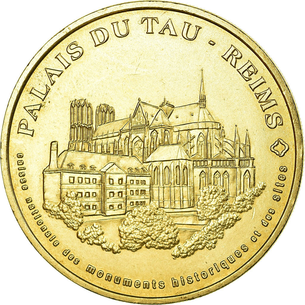 Frankreich, Token, Touristic token, 51/ Palais du Tau - Reims, Arts & Culture
