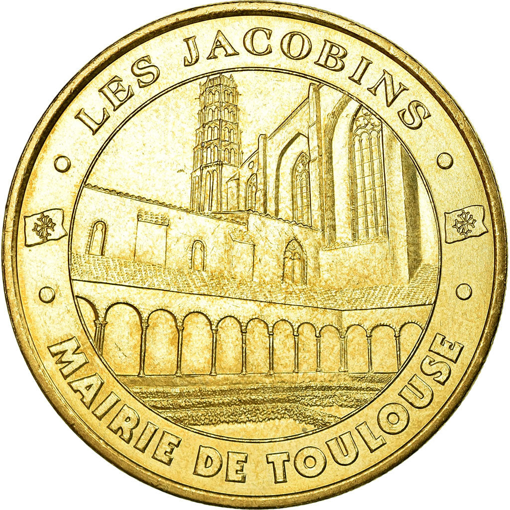 Frankreich, Token, Touristic token, 31/ Les Jacobins - Toulouse, Arts & Culture