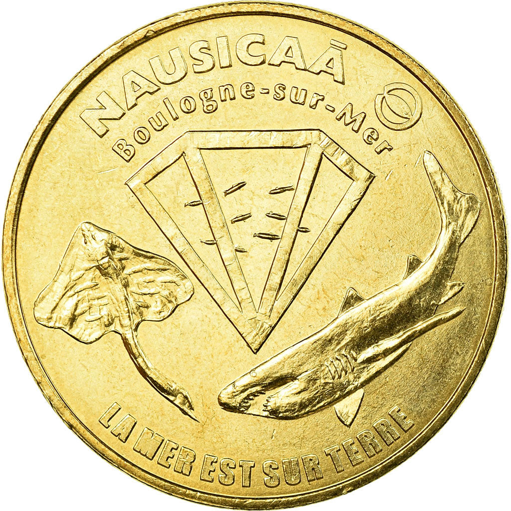 Frankreich, Token, Touristic token, Boulogne-sur Mer  - Nausicaa n° 1, Arts &