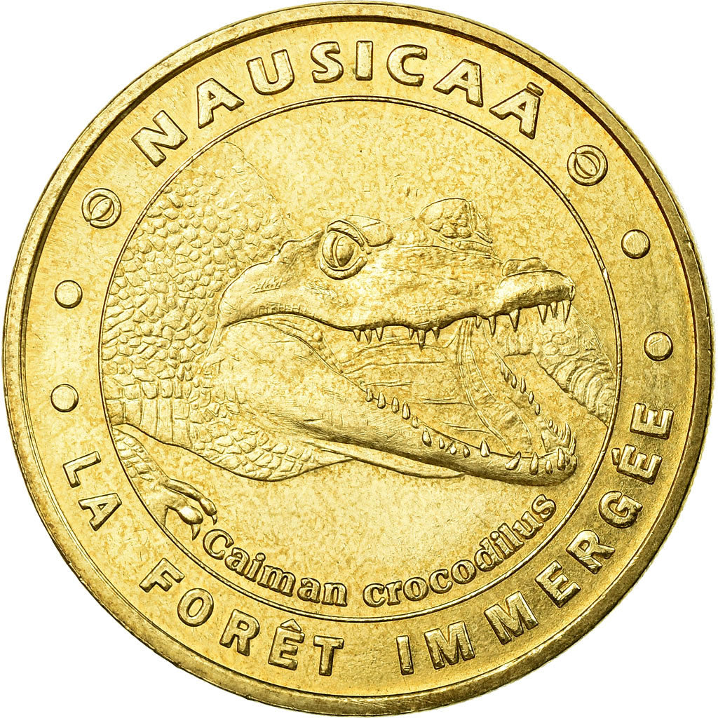 Francia, Token, Touristic token, Boulogne-sur Mer  - Nausicaa n° 5, Arts &