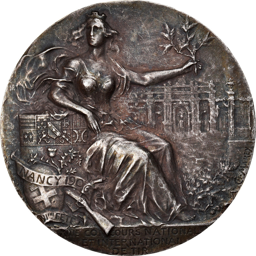 Francia, Token, Concours International de tir de Nancy, Sports & leisure, 1906