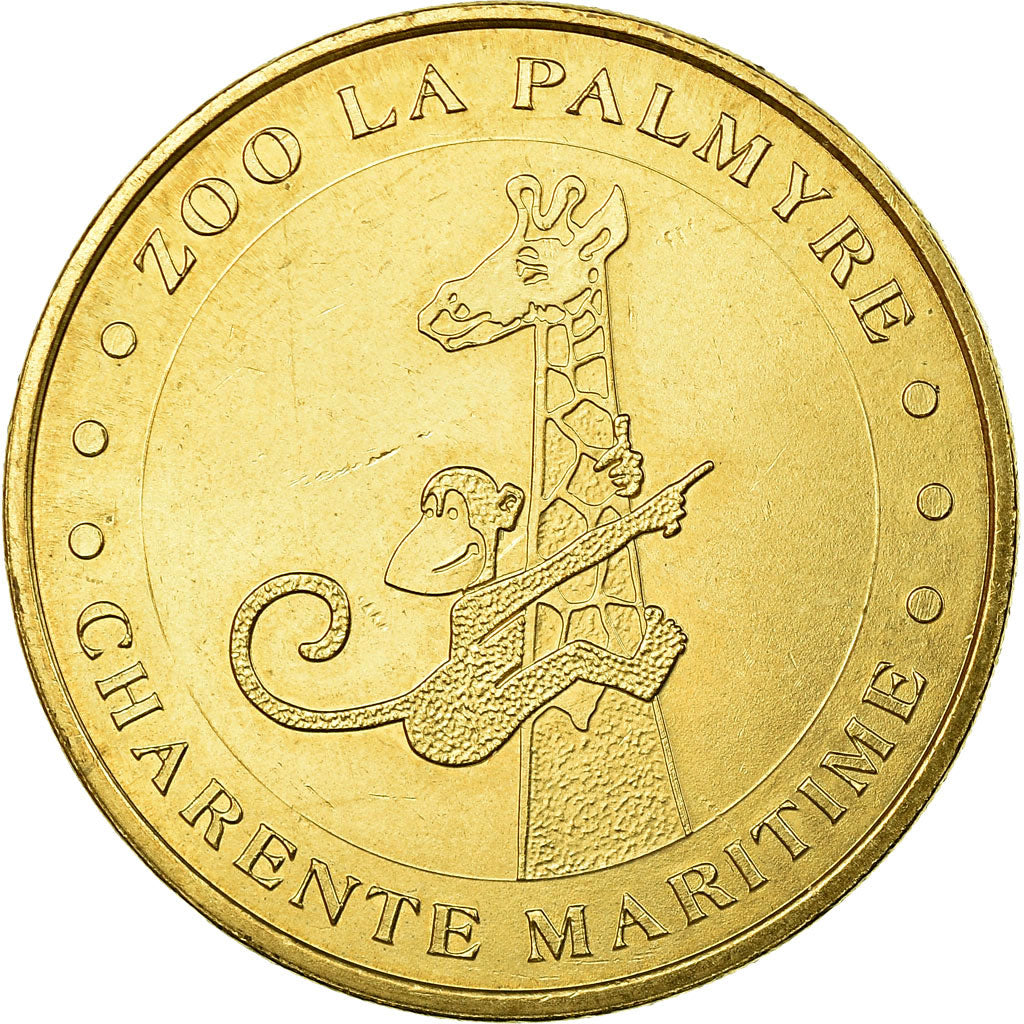 Francia, Token, Jetón turístico, Les Mathes - Zoo n°2, Arts & Culture, 2005
