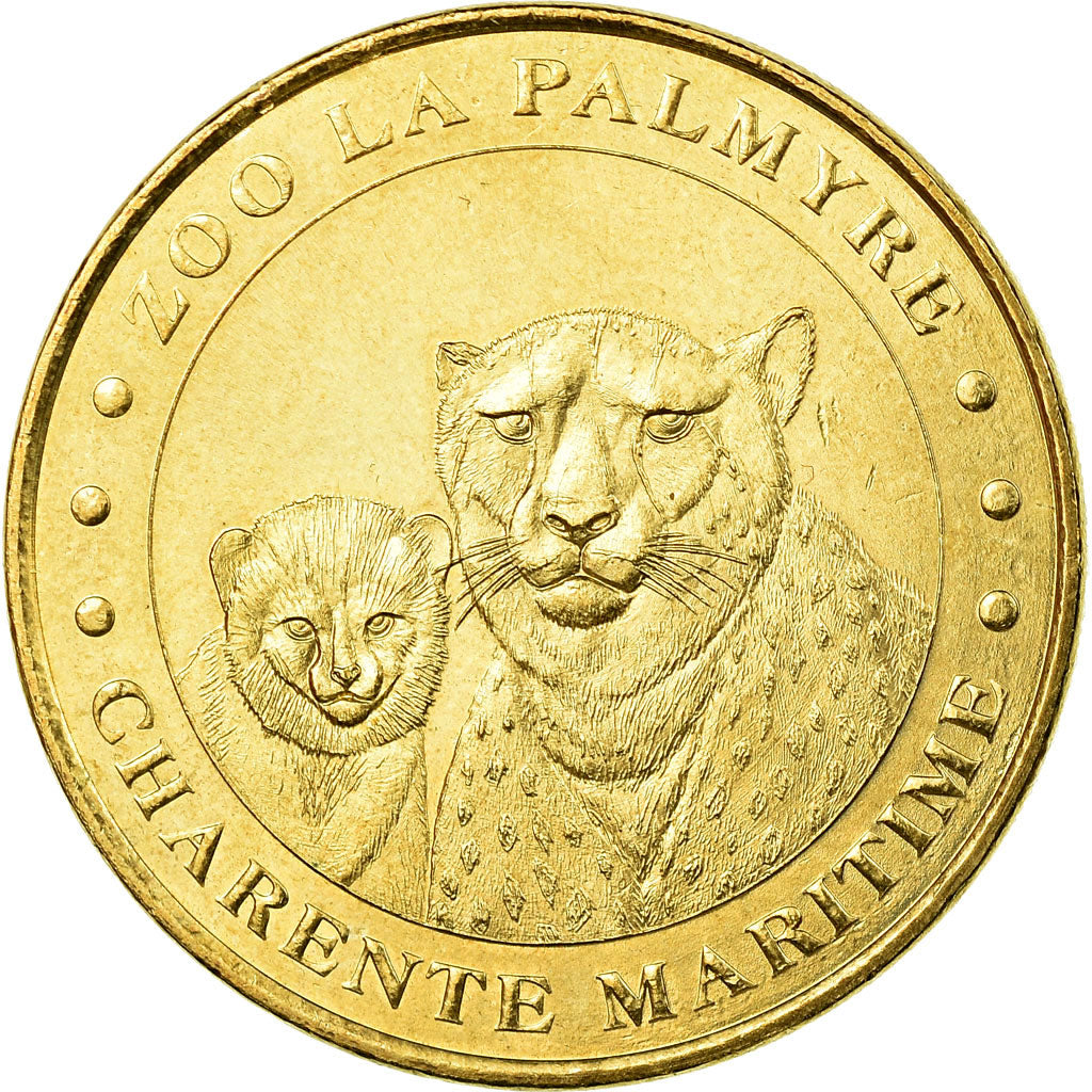 Francia, Token, Jetón turístico, Les Mathes - Zoo n° 4, Arts & Culture, 2006