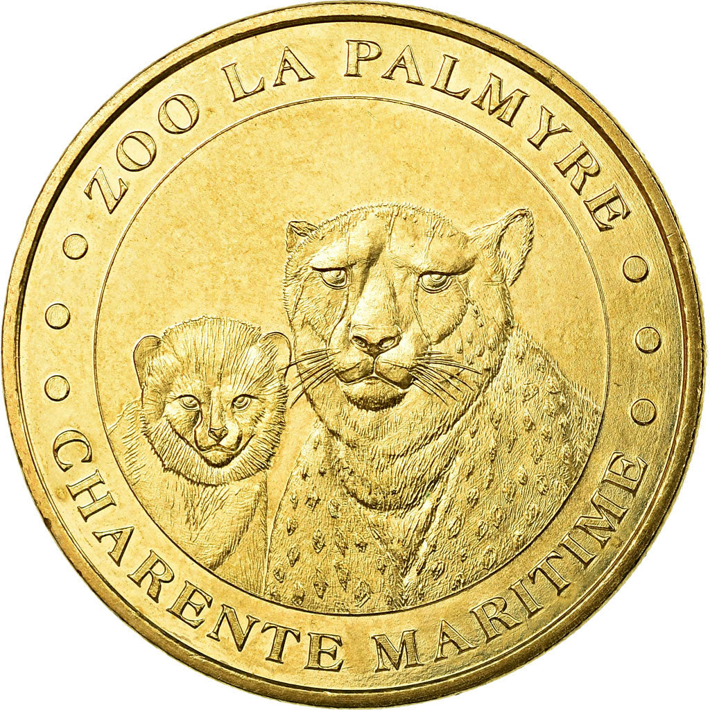 Frankreich, Token, Touristic token, Les Mathes - Zoo n° 4, Arts & Culture