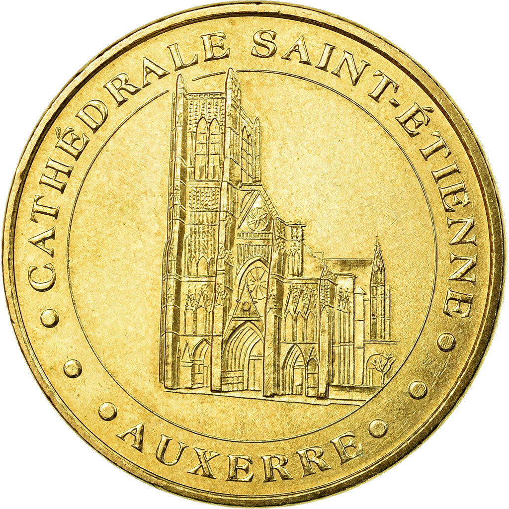 Francia, Token, Touristic token, 89/ Cathédrale Saint-Etienne - Auxerre, Arts &