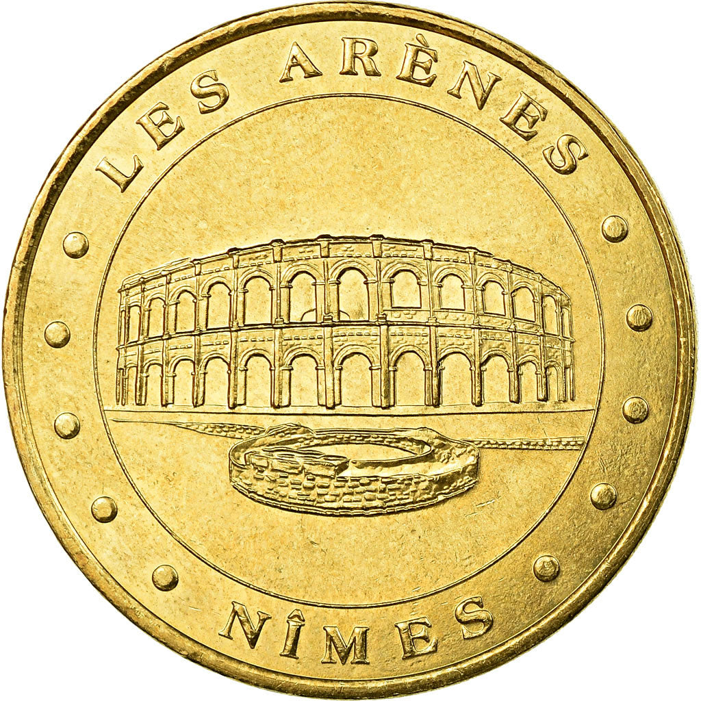 Francia, Token, Jetón turístico, Nimes - Les Arènes n°2, Arts & Culture