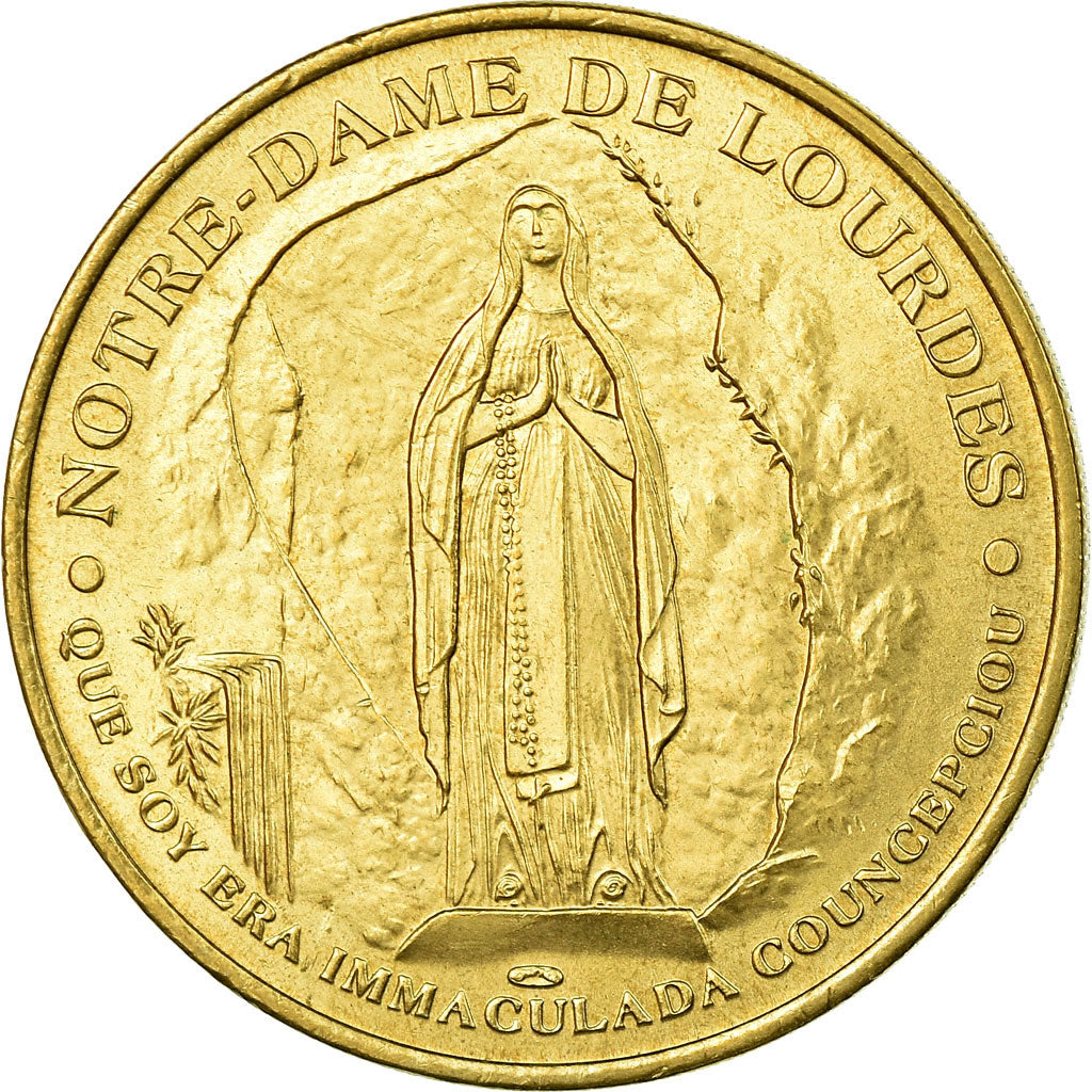 Francia, Token, Jetón turístico, Lourdes - Sanctuaires Notre Dame, Arts &