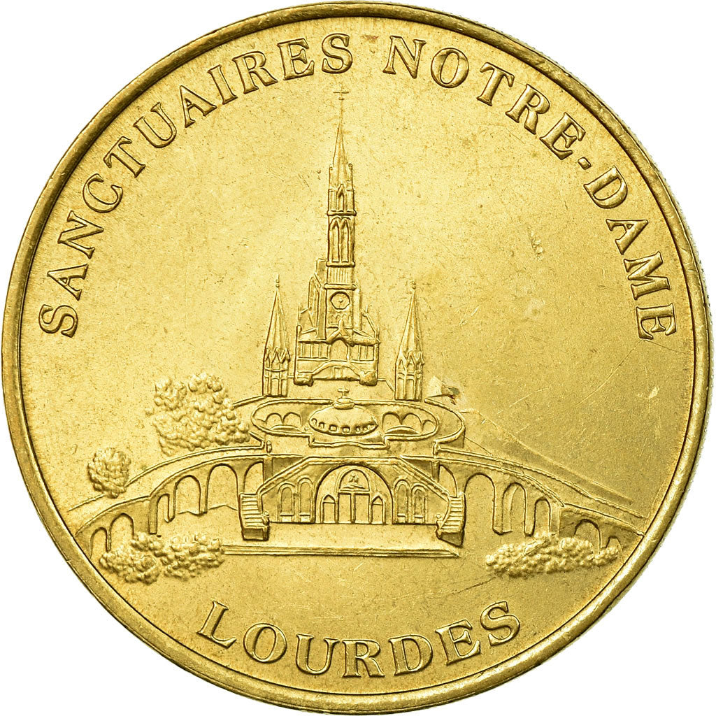Francia, Token, Jetón turístico, Lourdes - Sanctuaires Notre Dame, Arts &