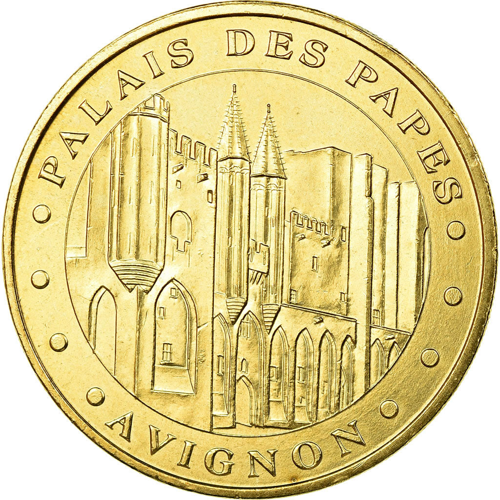 Frankreich, Token, Touristic token, Avignon - Palais des Papes n°2, Arts &