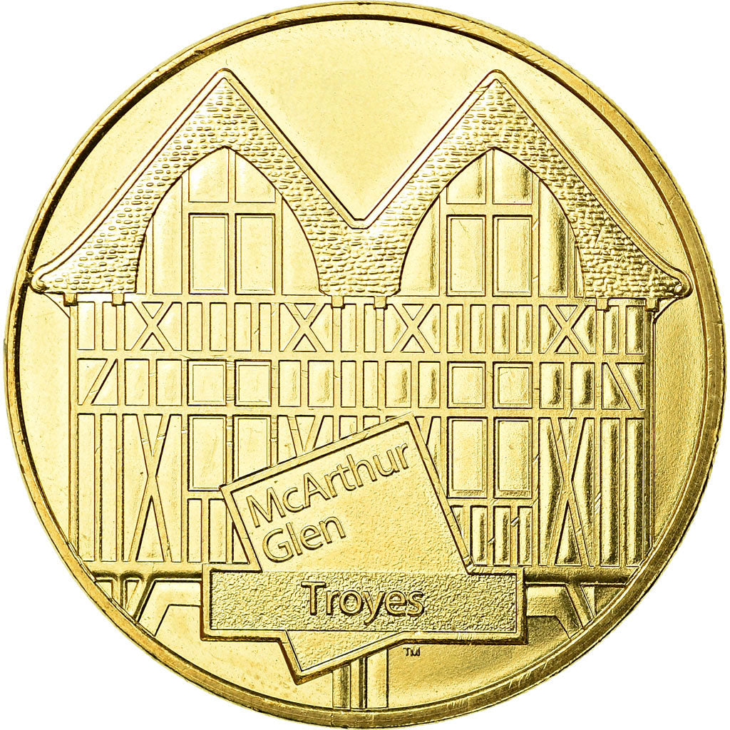 France, Jeton, Jeton Touristique, Pont-Ste-Marie - Mc Arthur Glen - Troyes, Arts
