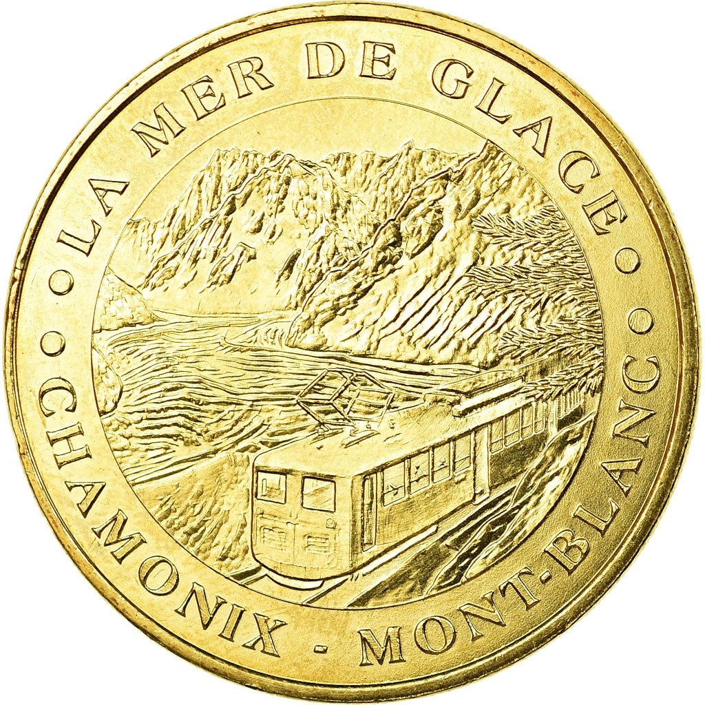 France, Token, Touristic token, 74/ La Mer de Glace - Chamonix, Arts & Culture
