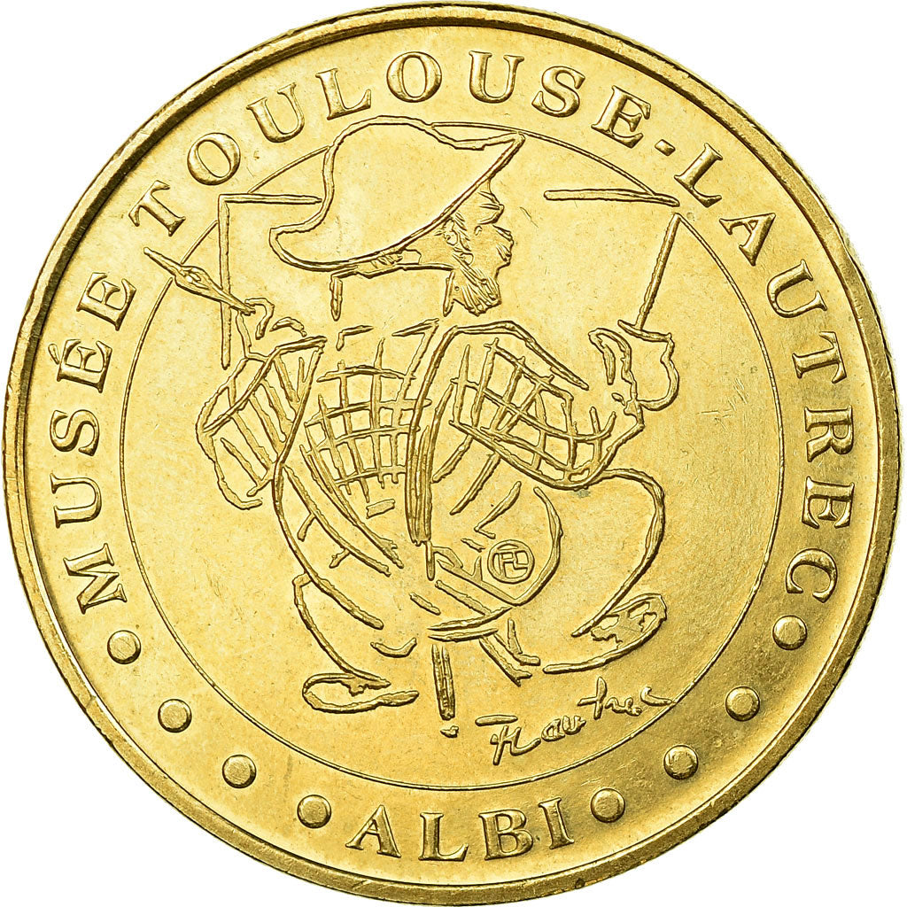 France, Token, Touristic token, 81/ Musée Toulouse-Lautrec - Albi, Arts &