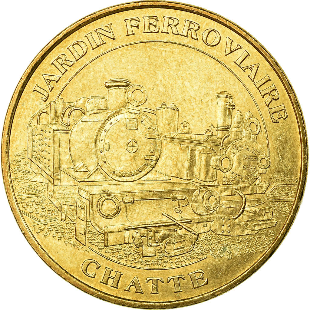 Francia, Token, Jetón turístico, Chatte - Jardin ferroviaire n°2, Arts &