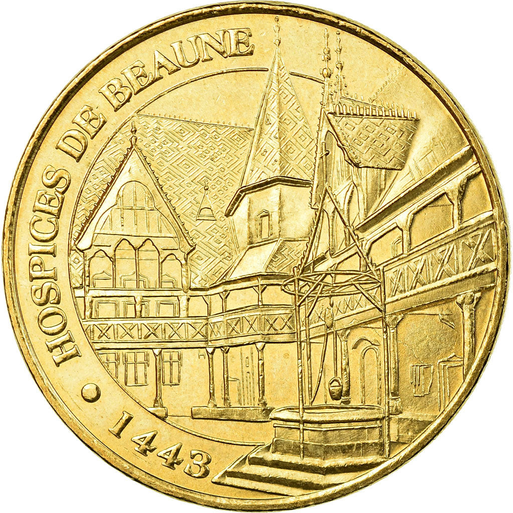 France, Token, Touristic token, Beaune -   Hospices 1443, Arts & Culture, 2006