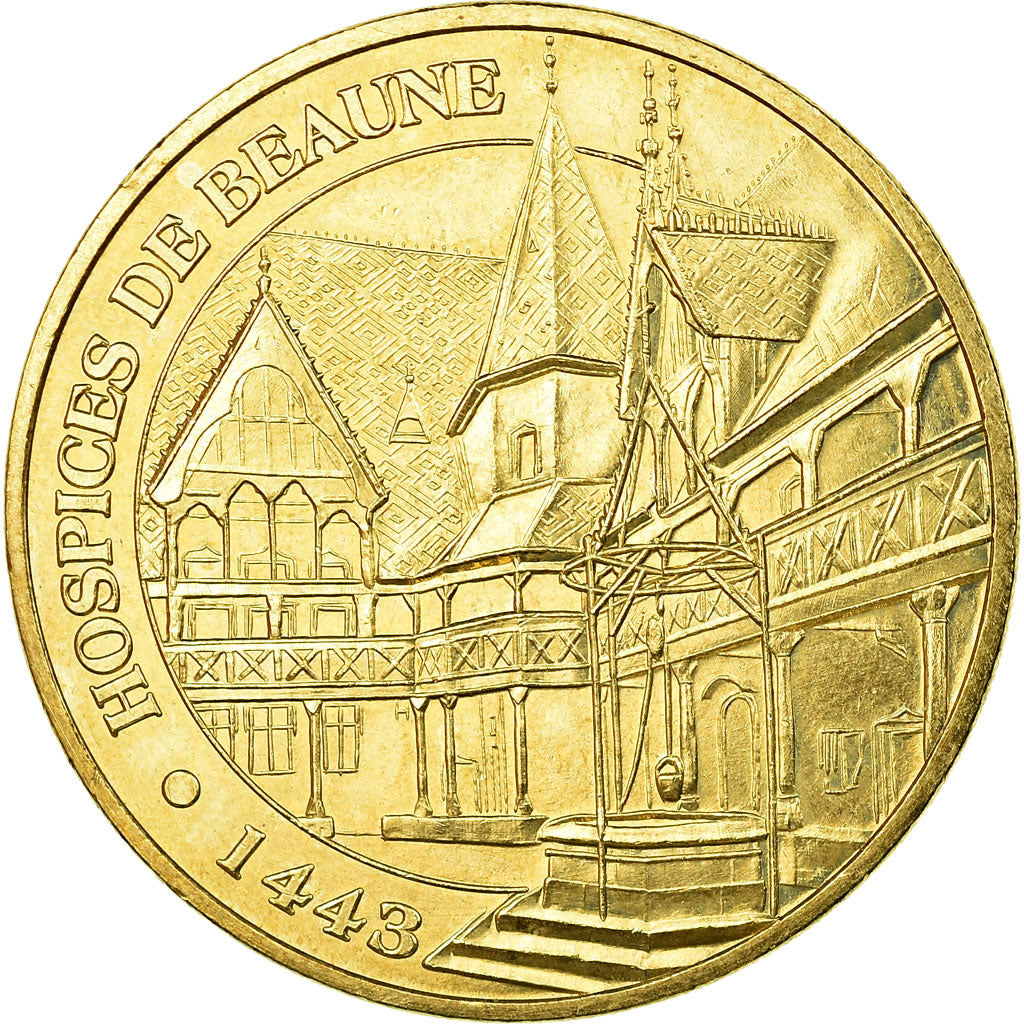 France, Token, Touristic token, Beaune -   Hospices 1443, Arts & Culture, 2008