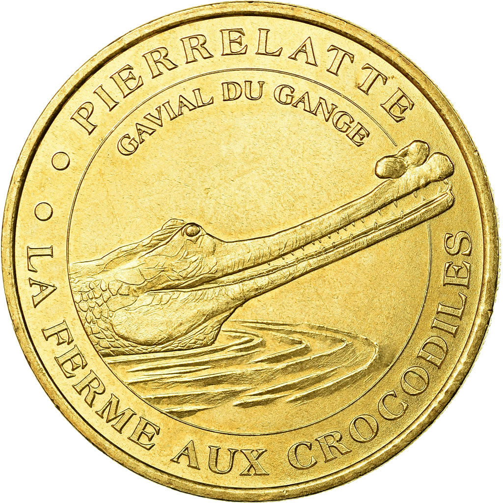 France, Token, Touristic token, Pierrelatte - ferme aux crocodiles n°2, Arts &