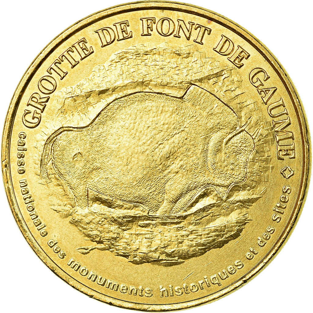 France, Jeton, Jeton Touristique, Les Eyzies - Font de Gaume n°1, Arts &