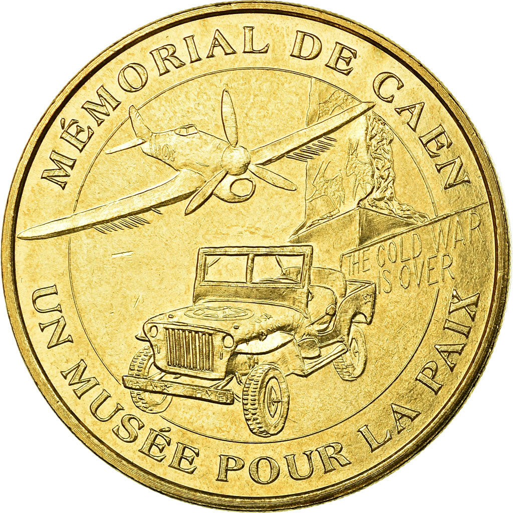 Frankreich, Token, Touristic token, Caen - Mémorial n°2, Arts & Culture, 2007