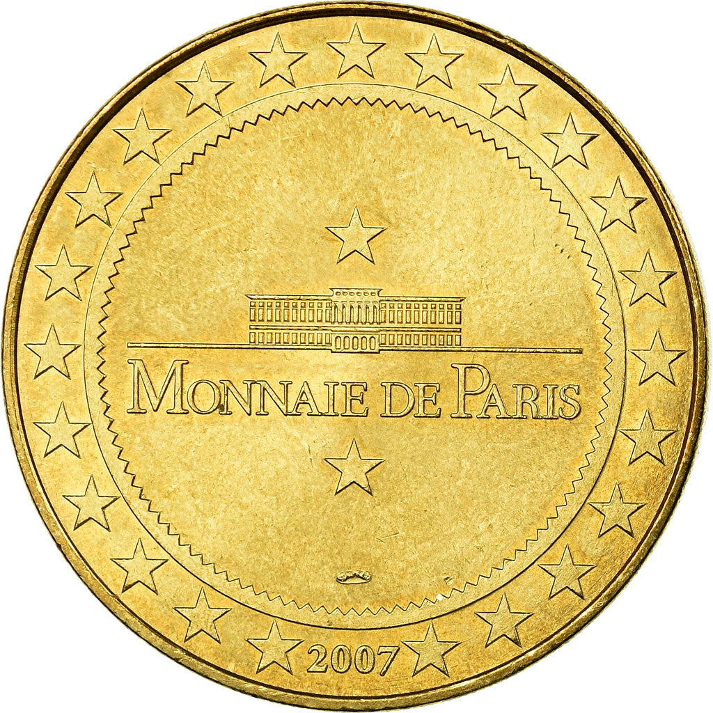 Frankreich, Token, Touristic token, Caen - Mémorial n°2, Arts & Culture, 2007