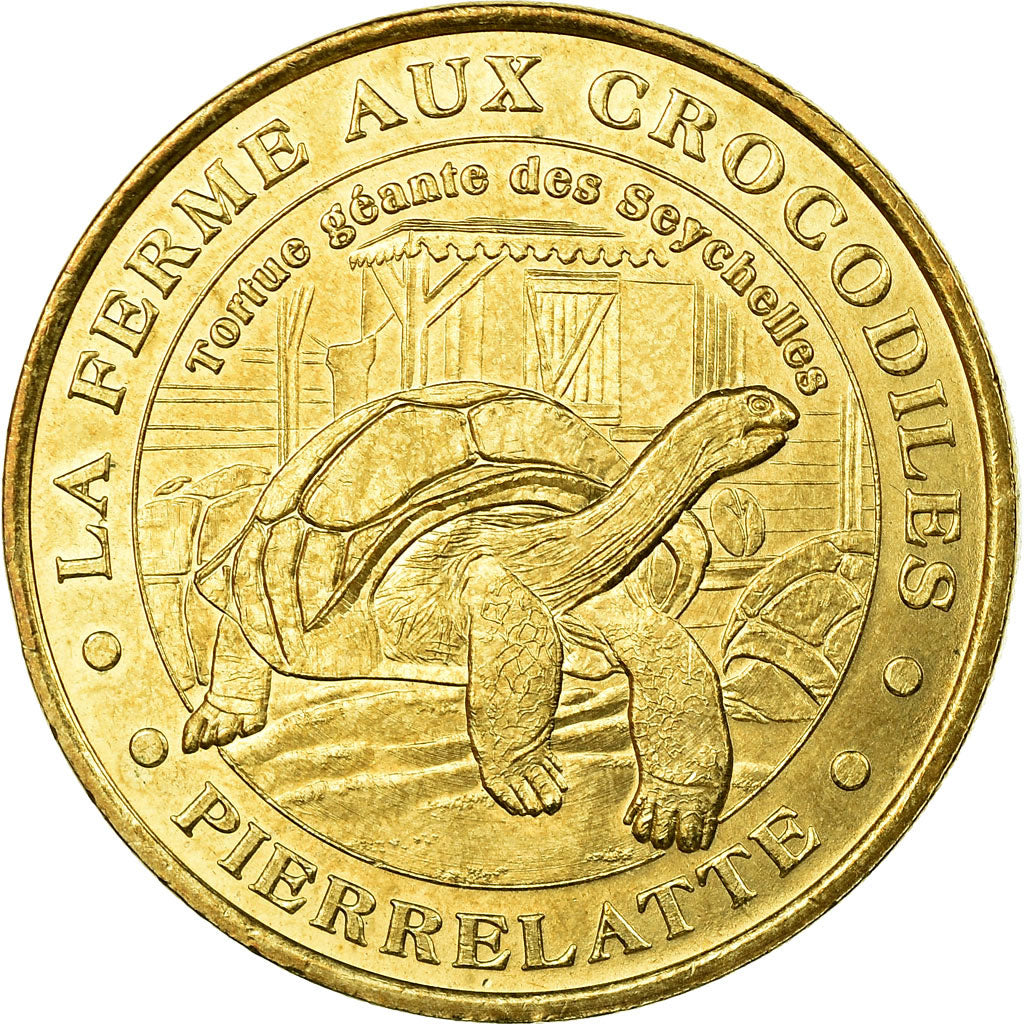 France, Token, Touristic token, Pierrelatte - Ferme aux crocodiles n° 3, Arts &