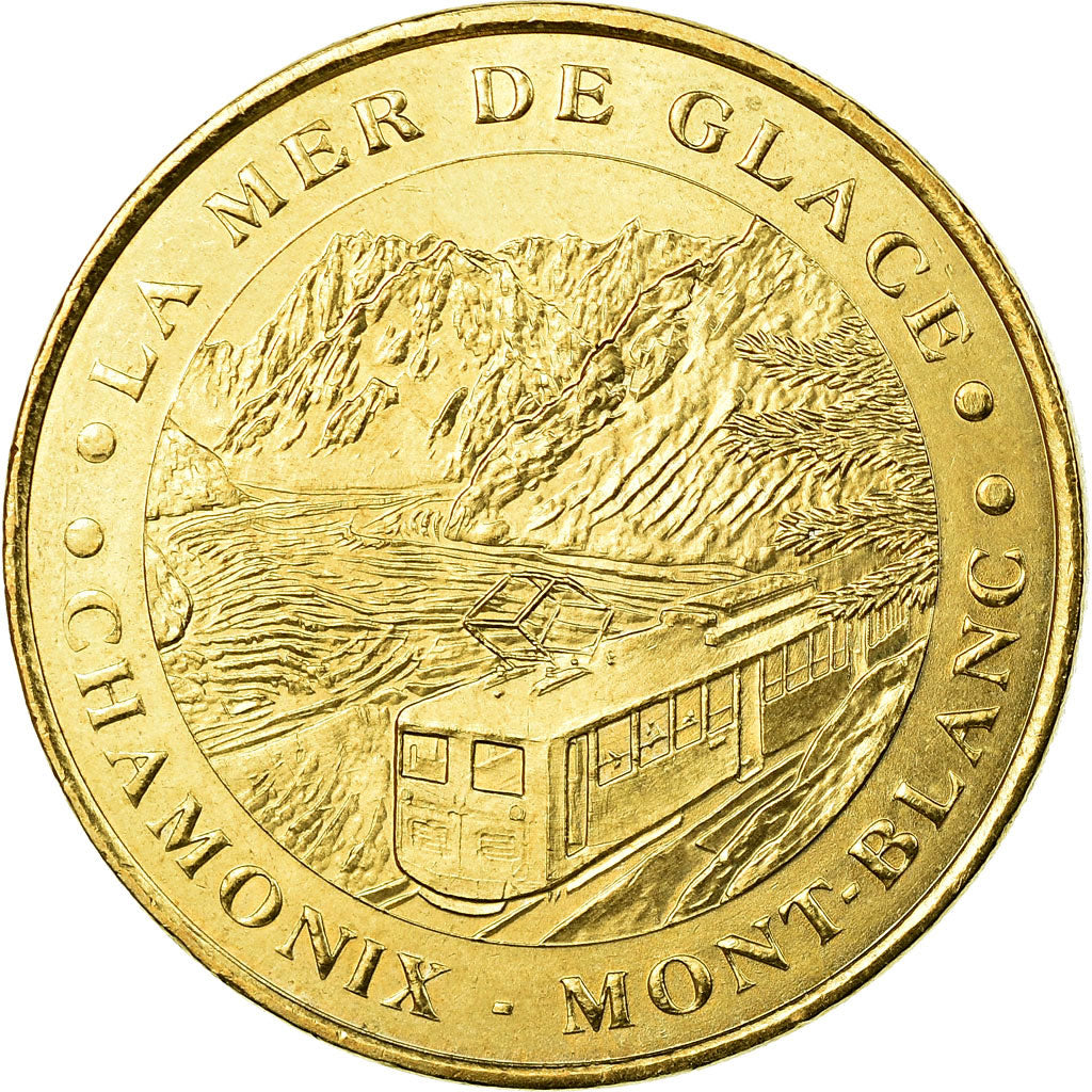 France, Token, Touristic token, 74/ La Mer de Glace - Chamonix, Arts & Culture