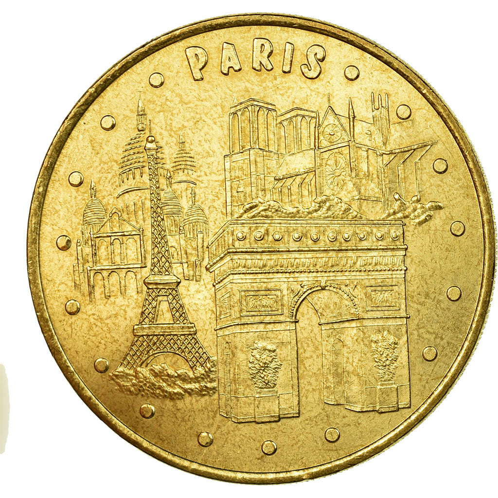 Frankrijk, Token, Toeristisch fiche, Paris - Les 4 monuments, Arts & Culture