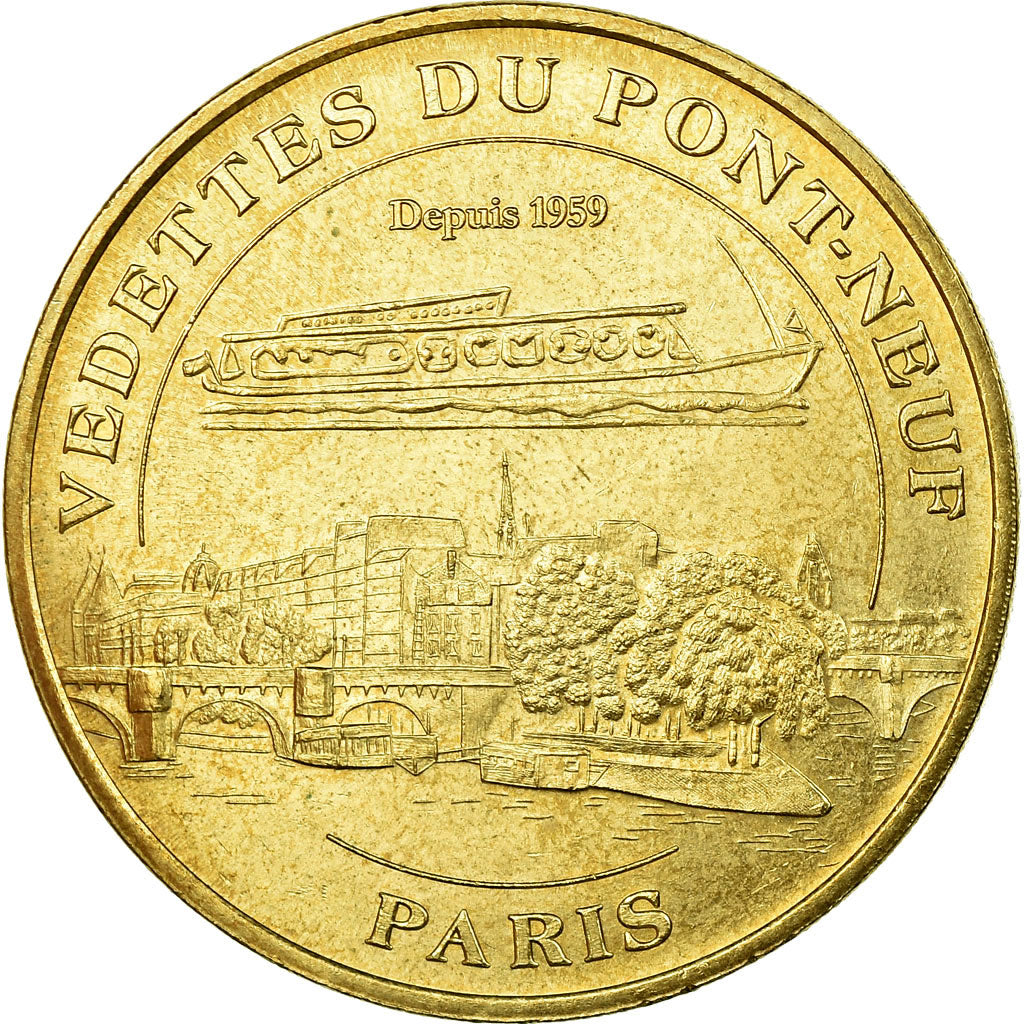 Frankrijk, Token, Toeristisch fiche, Paris - Vedettes du Pont Neuf n°2, Arts &