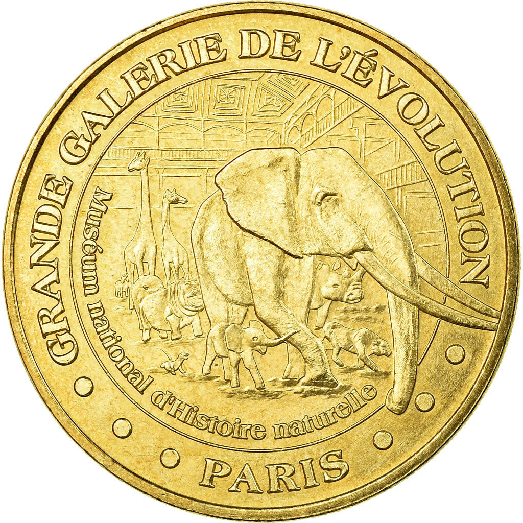 France, Jeton, Jeton Touristique, Paris - Muséum d'Histoire Naturelle n° 2