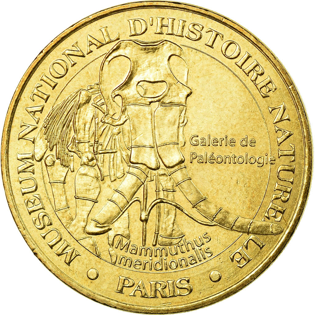 France, Token, Touristic token, Paris - Muséum d'Histoire Naturelle n°4, Arts