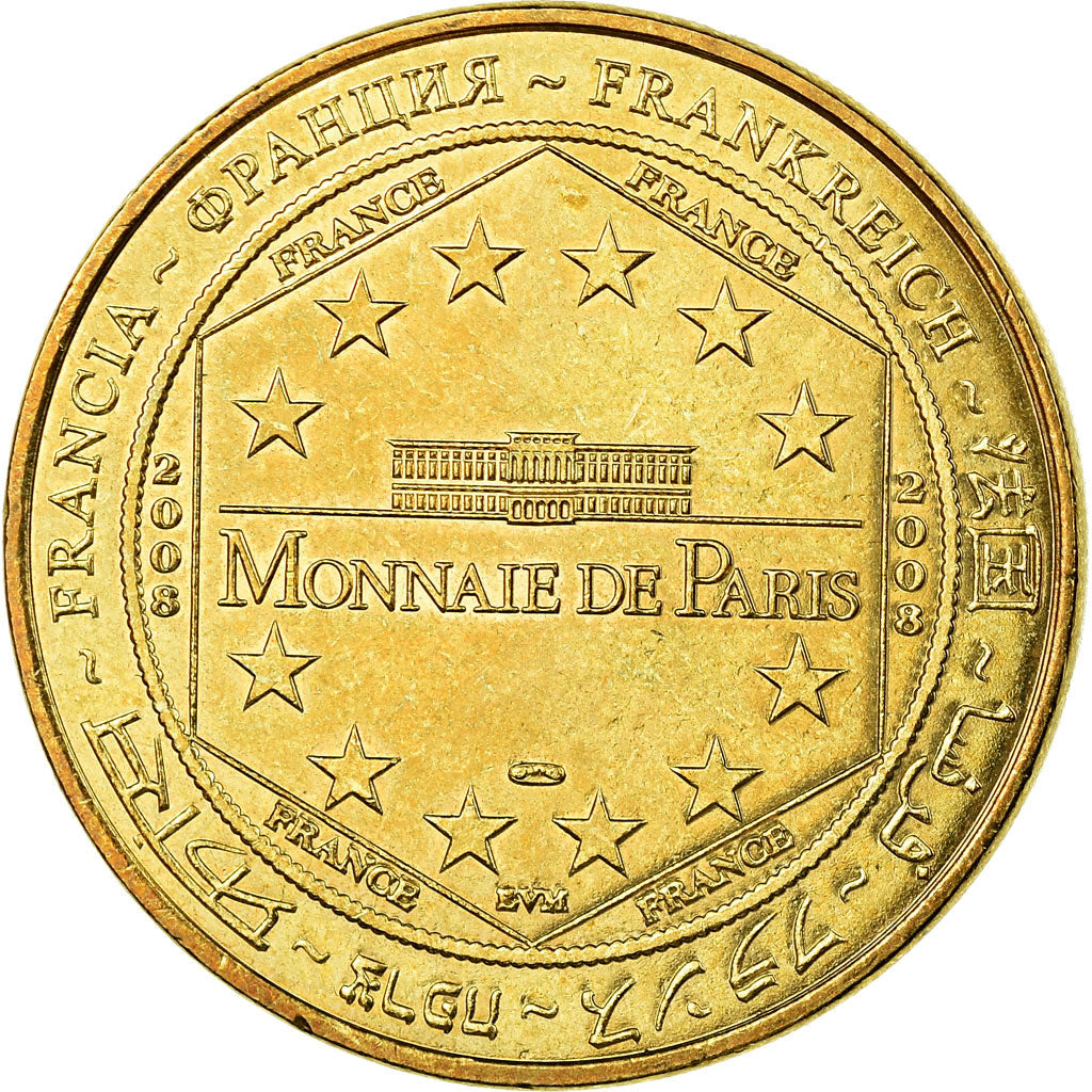 France, Token, Touristic token, Paris - Tour Eiffel n°4, Arts & Culture, 2008