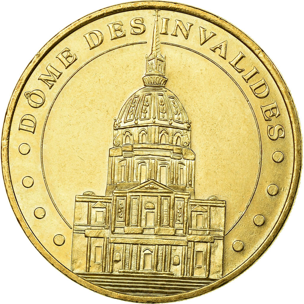 France, Token, Touristic token, Paris - Dôme des Invalides n°2, Arts &