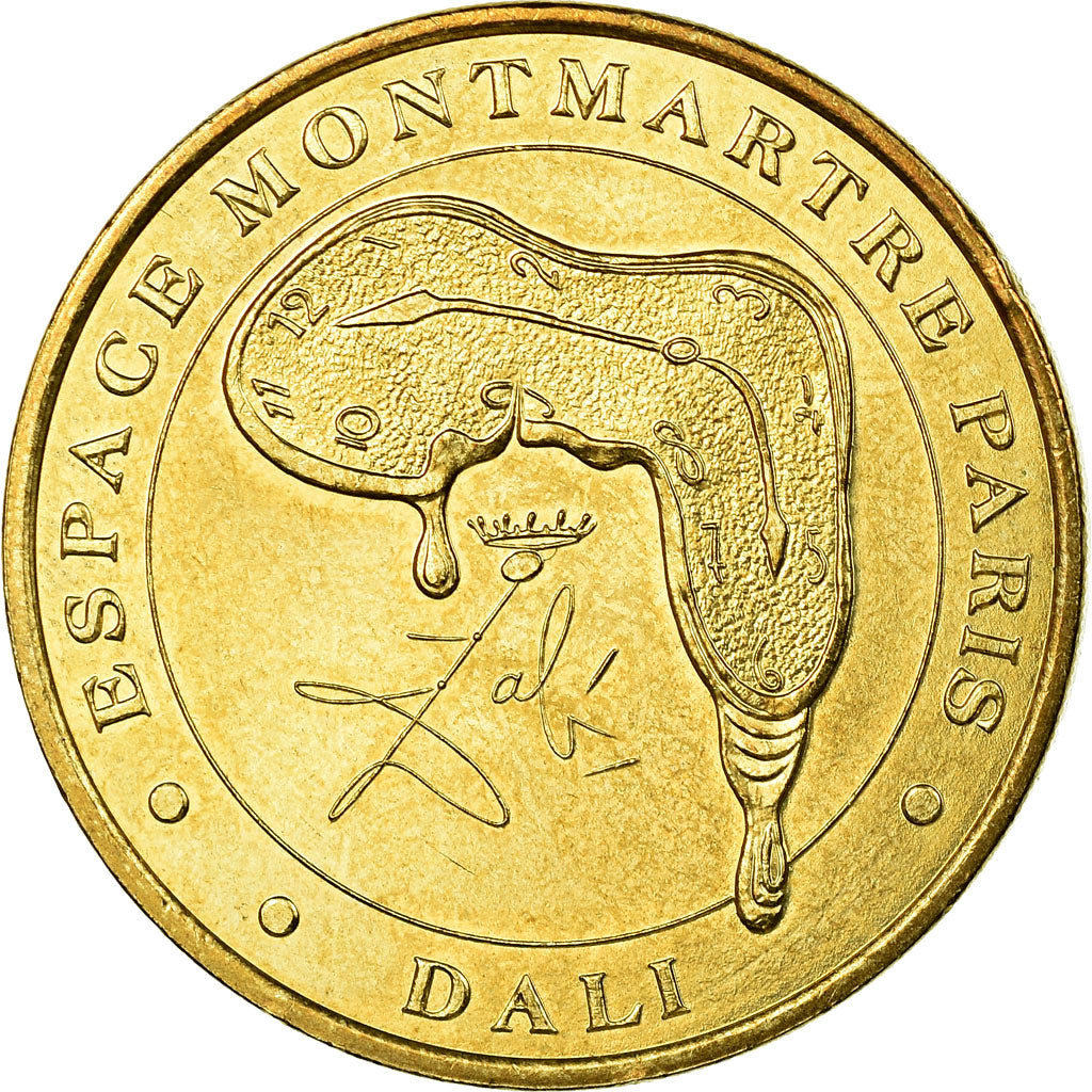 France, Token, Touristic token, Paris - Musée Dali n°1, Arts & Culture, 2005