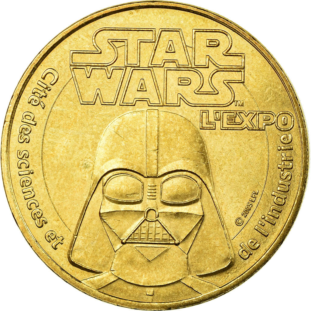 France, Token, Touristic token, Cité des Sciences et de l'Industrie, Star Wars