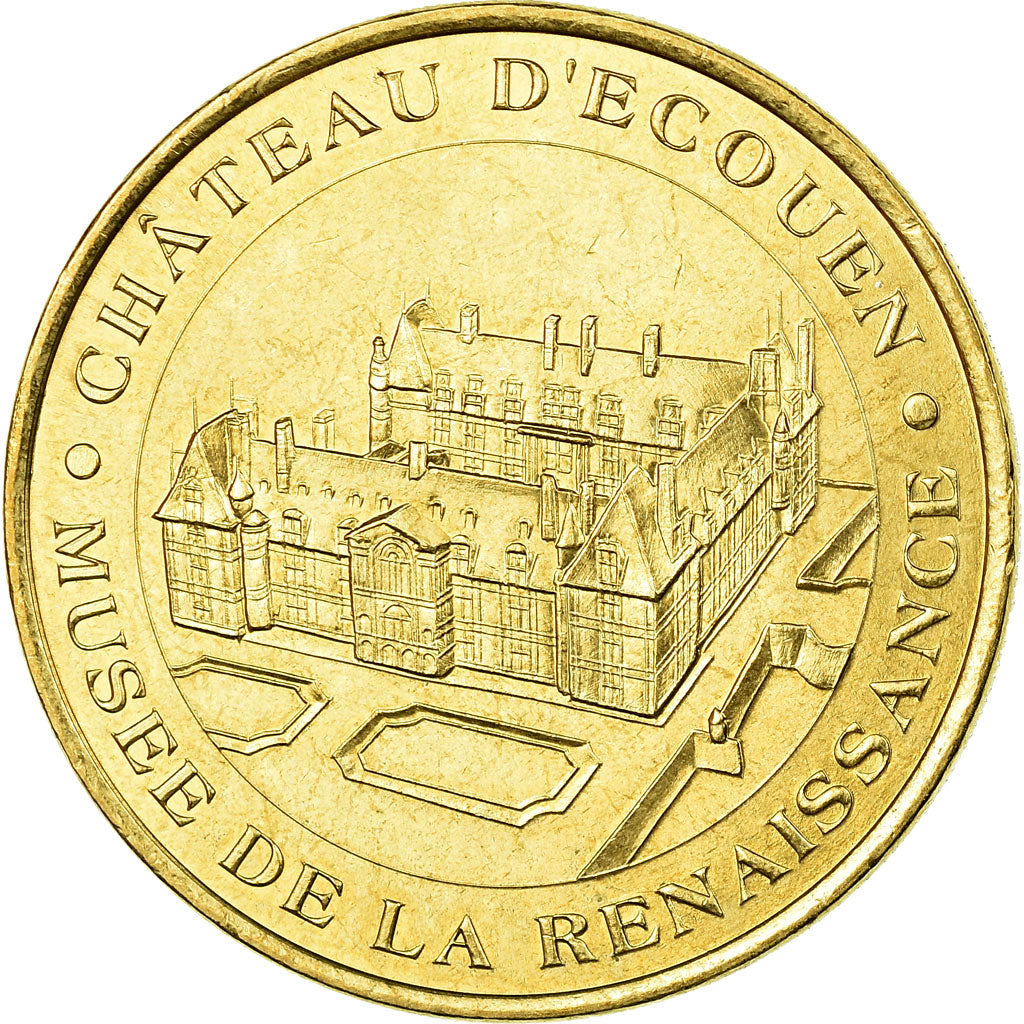 France, Jeton, Jeton Touristique, Ecouen - Chateau Musée, Arts & Culture, 2001