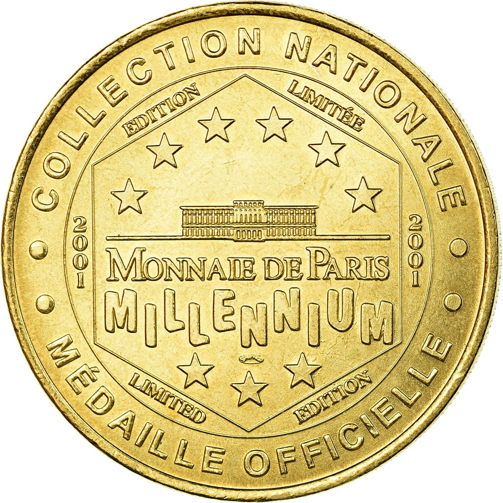 France, Jeton, Jeton Touristique, Ecouen - Chateau Musée, Arts & Culture, 2001