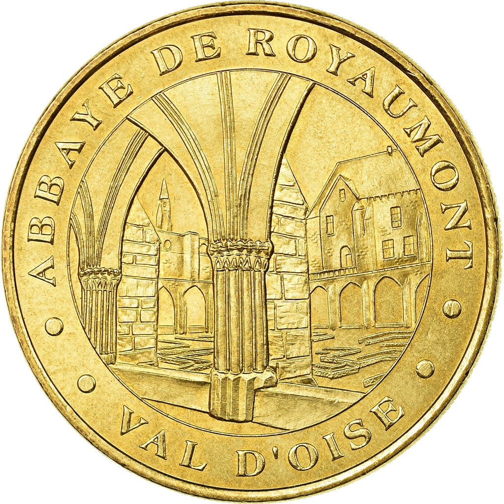 France, Token, Touristic token, Asnières sur Oise - Abbaye de Royaumont, Arts &