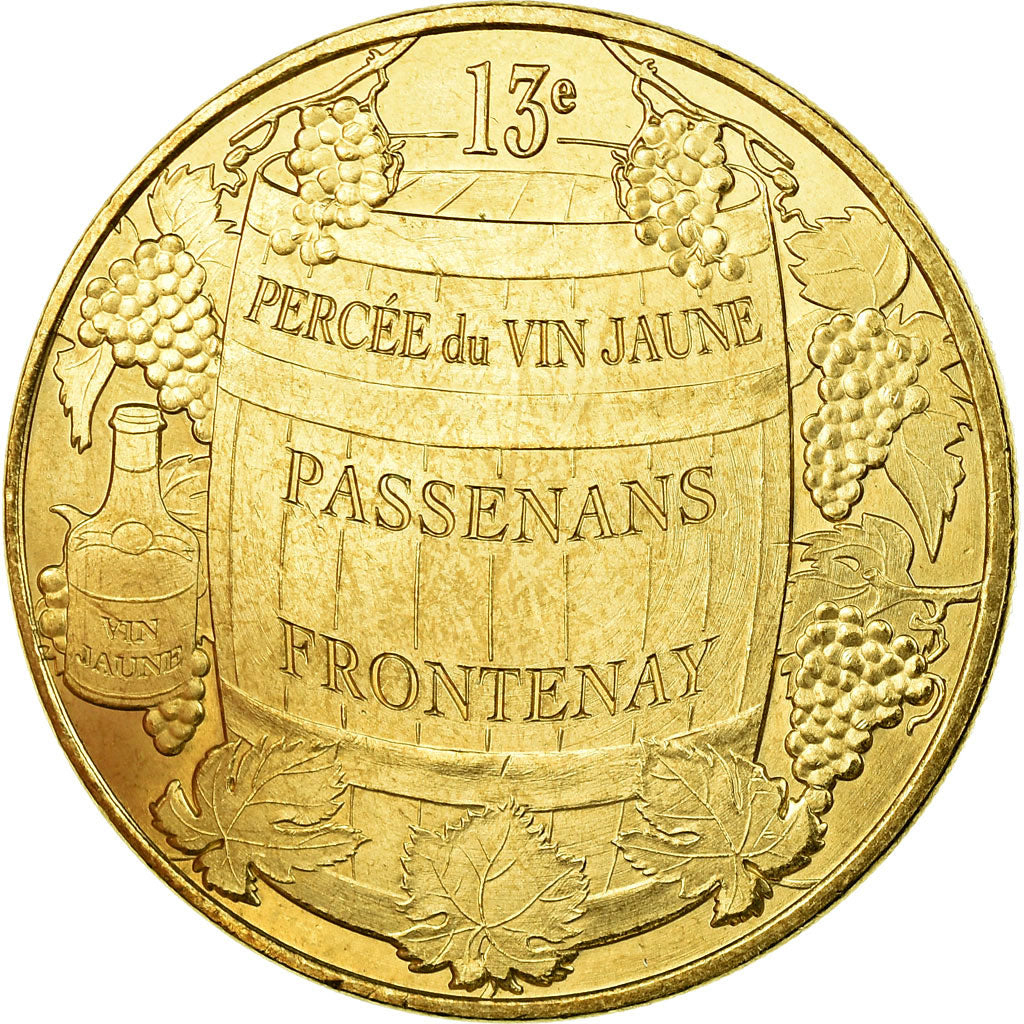 France, Jeton, Jeton Touristique, 39/ Percée du Vin Jaune - Passenans, Arts &