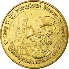 France, Token, Touristic token, Disneyland n°13 - 15 ans magical years, Arts &