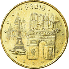 France, Token, Touristic token, Paris - Les 4 monuments, Arts & Culture, 2008