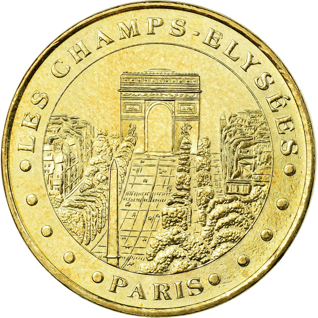 France, Token, Touristic token, Paris - Les Champs Elysées, Arts & Culture