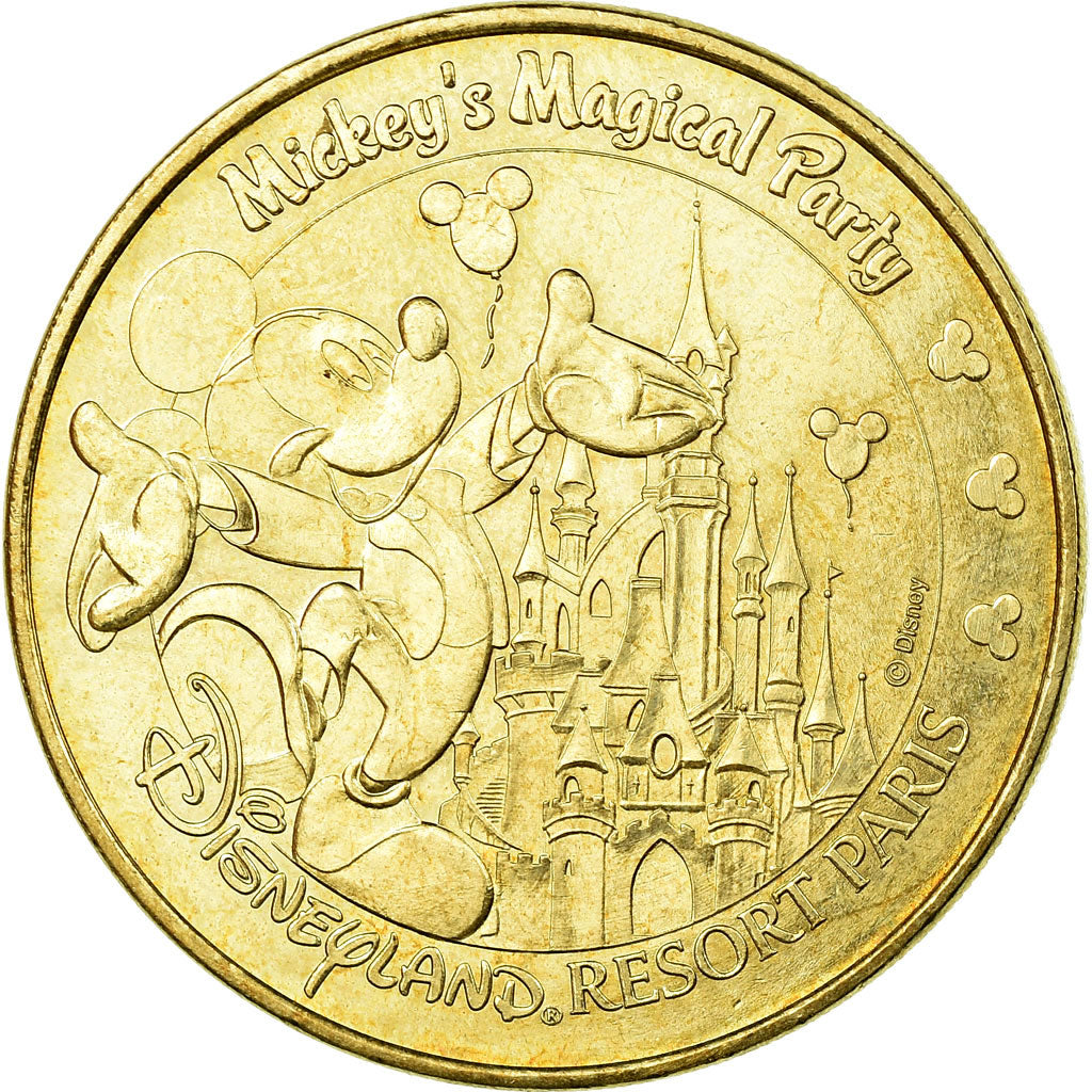 Francia, Token, Jetón turístico, Disneyland n°18 - Mickey's Magical Party