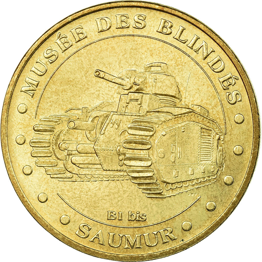 France, Token, Touristic token, Saumur - Musée des blindés n°1, Arts &