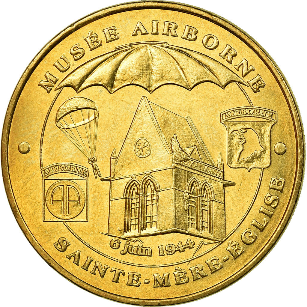 Francja, Token, Żeton turystyczny, Sainte-Mère-l'Eglise - Musée Airborne