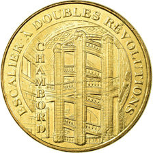 France, Token, Touristic token, Chambord - Escalier à doubles révolutions
